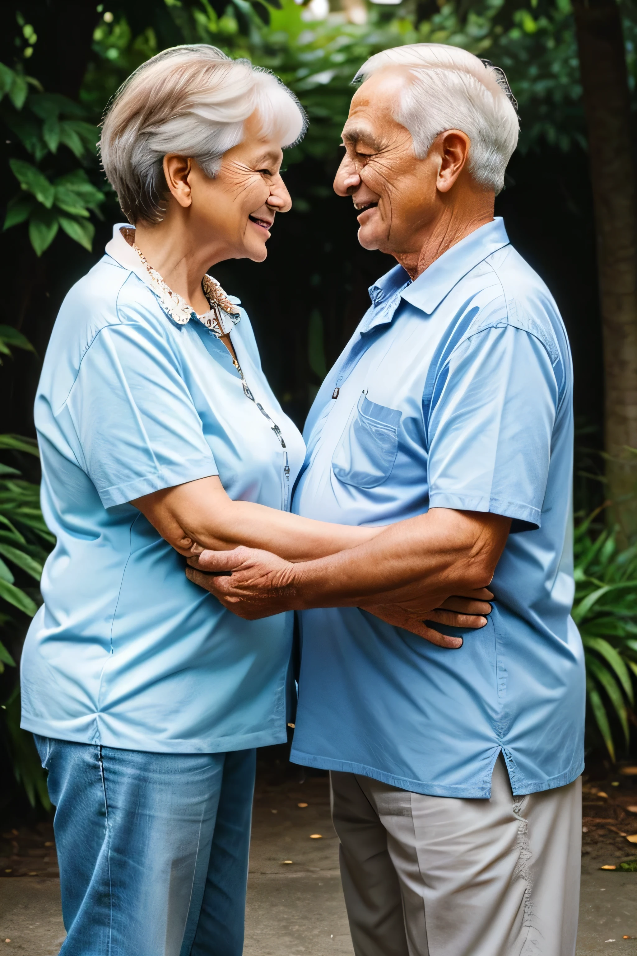 A beautiful grandparents