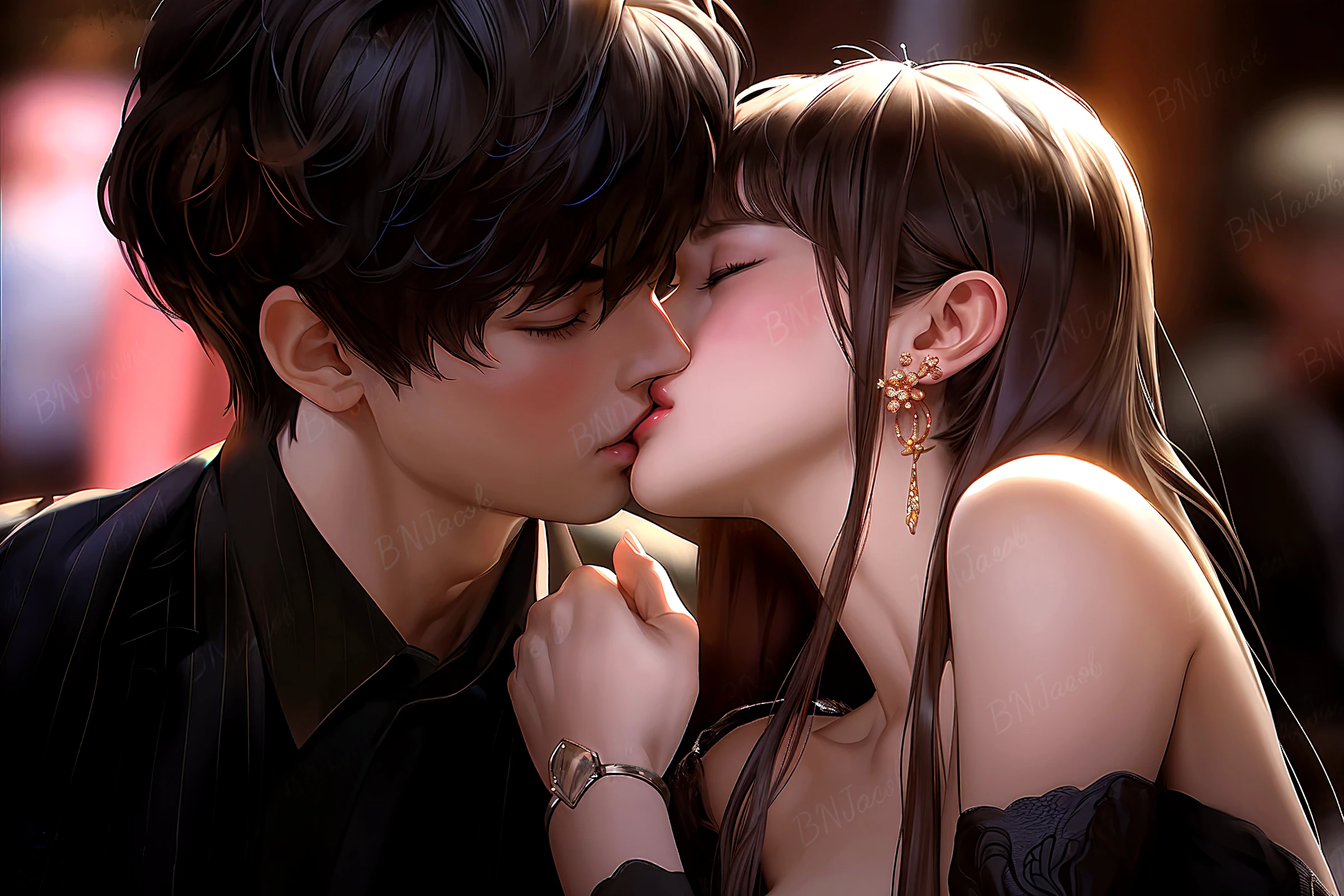 1girl, 1boy, princess carry, kiss,
<lora:princess_carry_v0.1:1>, masterpiece, best quality, highly detailed