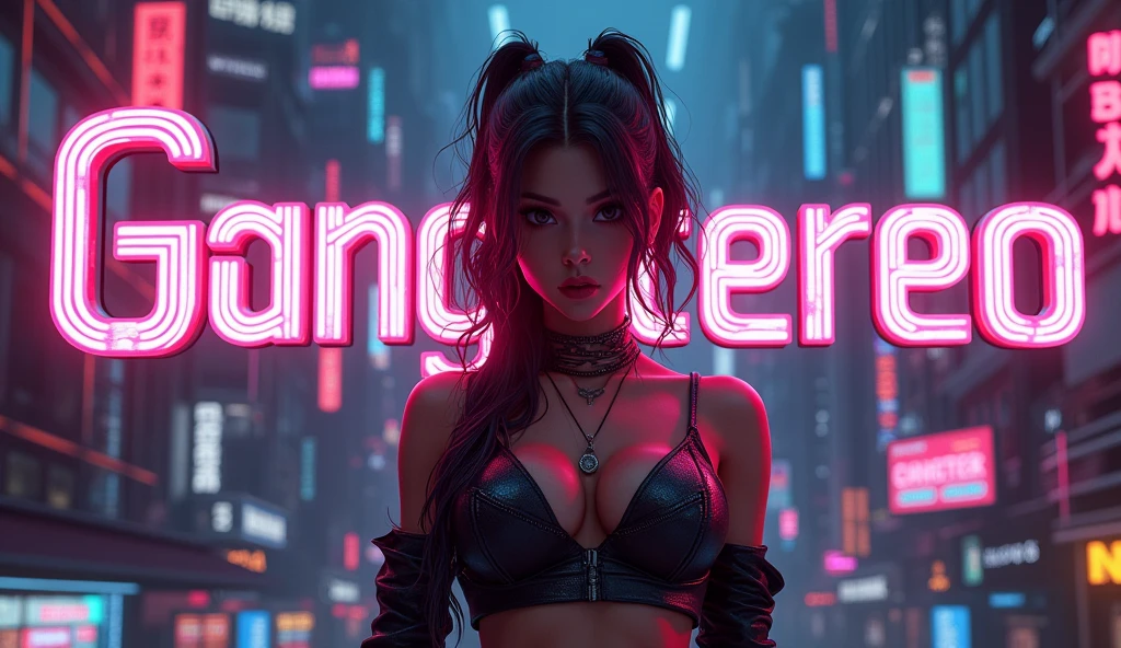 view from above, kneeling cyberpunk girl in a neon city, ahegao, tongue, drool, <lora:ahegao_xl_v4_nd20_na10_cd20_ca10:1.1>, sharp focus, detailed face, realistic face, naturtal skin, realistic skin, detailed skin, pores, sharp eyes, detailed eyes, realistic eyes