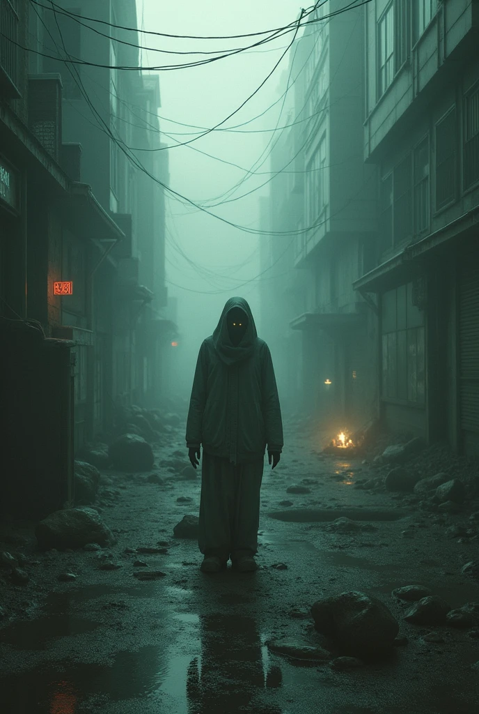 score_9, score_8_up, score_7_up,score_6_up, score_5_up,detailed light, DonMW4573L4ndXL waste, corrupt dimensional future , trash (intricate detail, cinematic lighting, amazing quality, amazing shading, soft lighting, Detailed Illustration), rating_safe <lora:myLoraPony\DonMW4573L4ndXL-pony-000006>, ,