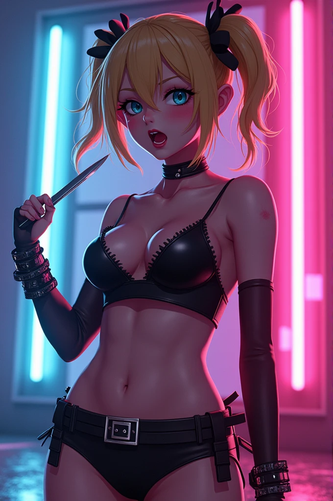 draw Himiko Toga as if she was in Ariana Grande's The boy is mine video