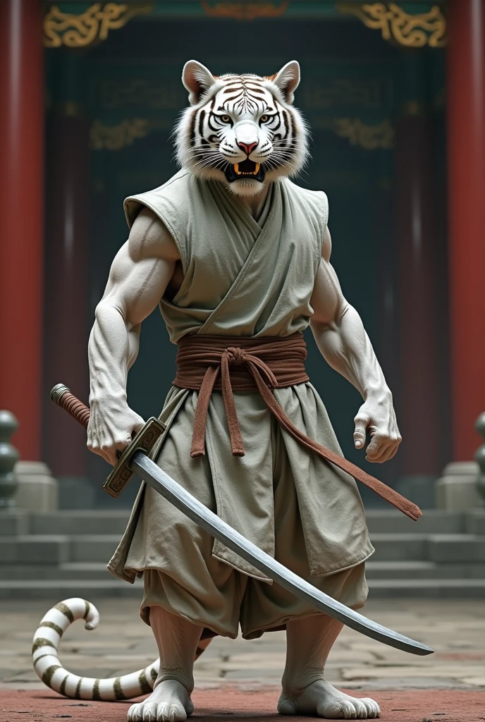 Surrealism, anime, 8k, super detail, UHD, masterpiece, accurate, anatomically correct, textured skin, super detail, high details, high quality, award winning, best quality, highres
"A stylish man, inspired by a panda, practicing martial arts in a traditional Chinese outfit. The man is human, wearing a Chinese robe, performing kung fu moves with grace and strength. The overall image is sleek and modern."