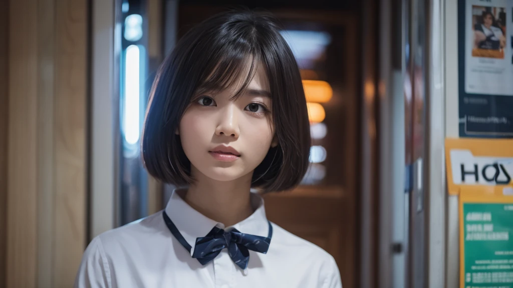 {(masutepiece) (8K High Resolution) (top-quality) (ultra-definition) (A hyper-realistic) (a beauty girl) (Raw photography) (Photorealsitic) (The most beautiful face) (perfect bodies) (Five Fingers) (9th class) (sixteen years old) (Korea person) (full body Esbian) (one girls) ((short chestnut hair) (Body and face without defects)} {(cheng xiao) (Small round face) (Perfect high nose) (Perfect big eyes) (Beautiful double eyelids) (Staring sexily at the camera)} (underground room) (Bright lighting) ((Being in a dark classroom)) ((srestrained)) ((Hand flail, fetters, gargantilha)) ((BDSM)) ((Arms turn back)) ((Bind your wrists with a rope)) (((Sit on the ground))) ((Bind your ankles with a rope)) (((Drenched Japan Uniform、Button shirt with collar、Wet Short Pleated Skirt))) (((Shy))) (((Blushing))) (((breasts focus))) (((breasts focus)))