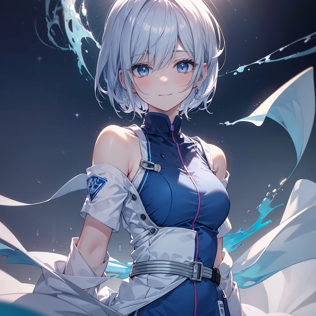 girl,white short hair,ultrasharp,masterpiece