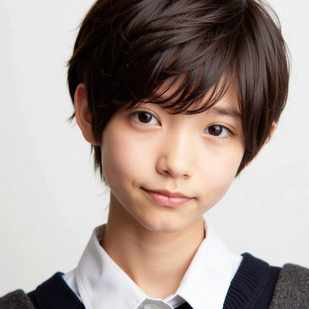 One Girl, short hair,Black Hair,smile, summer, room,Are standing,Feet together,Hold your head high,5th grade elementary school, look up, White camisole,front,Upper body close-up,transparent, (masterpiece, Highest quality), Soft Light, Structure of the film, Cinematic、Little sweat、chest、valley、