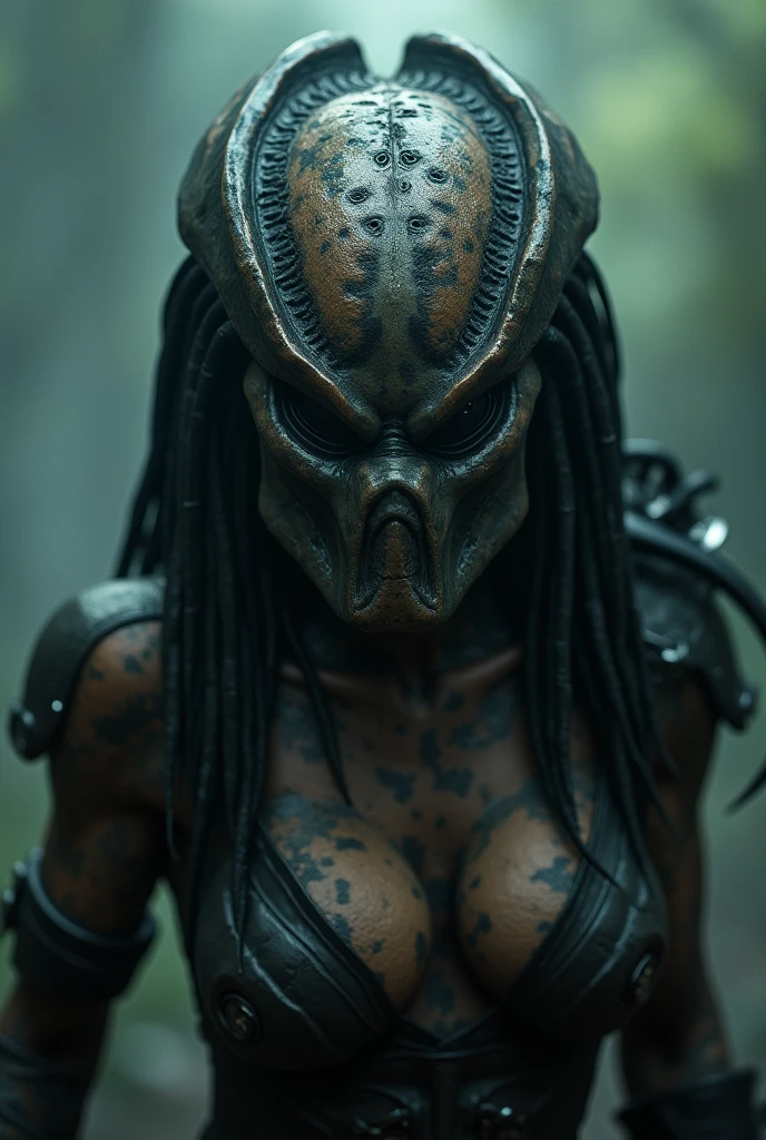 a beautiful detailed (((a Female Yautja (the alien from the movie PREDATOR)))) (((( In this photo here Showing off her big perfect ass, Yaujta face and perfect body and PERKY LARGE BREAST IN SLINGSHOT bikini )))))))))seductively showing her big breasts, perfect cleavage, the camera hyper realistic, (((Huge DDDD PERKY tits:1.0))) extremely detailed, extremely detailed face and eyes, detailed skin texture, (best quality,4k,8k,highres,masterpiece:1.2),ultra-detailed,(realistic,photorealistic,photo-realistic:1.37),HDR,UHD,studio lighting,ultra-fine painting,sharp focus,physically-based rendering,extreme detail description,professional,vivid colors,bokeh,fantasy,concept art,dynamic pose,muscular arms,strong legs,perfect shapely ass,high fantasy armor,large breasts,slender curvy body,thin waist,extremely detailed facial features,piercing eyes,lustrous skin
