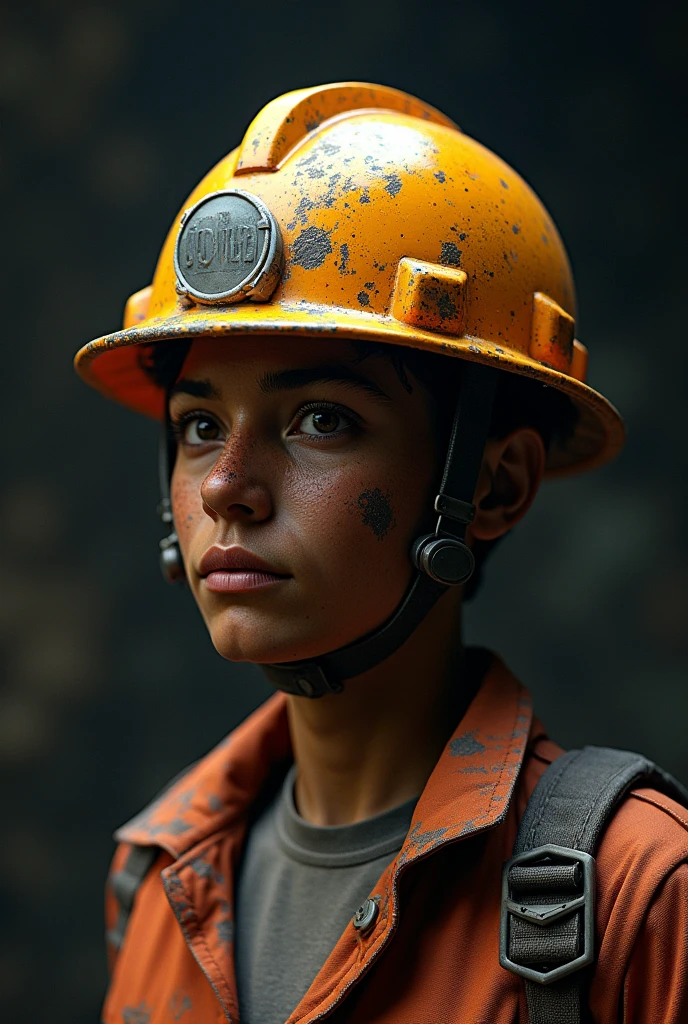 1 mining girls, hot wet ((oily)) sweaty naked asian girl mining worker working in outdoor construction site mining, pouring cement and lubricant oil, naked, metal chains, dripping with sweat, posing for camera, serious face, messy sweaty wet messy hair, raining heavily, shiny skin, ((chains))