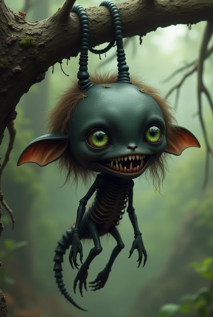 a monster in the style of gerald anthony scarfe, grotesque creature, distorted anatomy, surreal horror, dark fantasy, twisted and deformed, nightmarish vision, ghastly details, ominous atmosphere, gritty texture, muted colors, gloomy lighting, masterpiece, best quality, 4k, 8k, highres, ultra-detailed, realistic, photorealistic