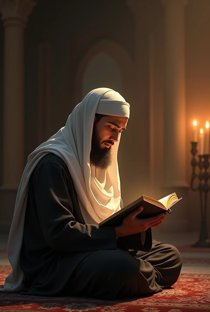 A Muslim reading ang thinking quran is a great person