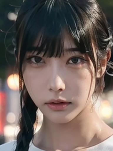 (Highest quality, 8k, masterpiece :1.3), (Realistic, photoRealistic: 1.37), (One girl), (slim), (Japanese), (Wet body) (Random Pause), (Long Hair, Random Hairstyles), (Outdoor), (Highly detailed face), (Detailed eyes), (double eyelid), (Eyeshadow Intensity), (Lots of eyelashes), (Professional Lighting), (Photon Mapping), (Radio City), (Look directly at the viewer), (Full Body Lesbian), (Legs open), (Cropped T-shirt and), (slimな体型), (slimガールモデル), (2 female models), (Huge cleavage) (good, No top, Bare Chest),