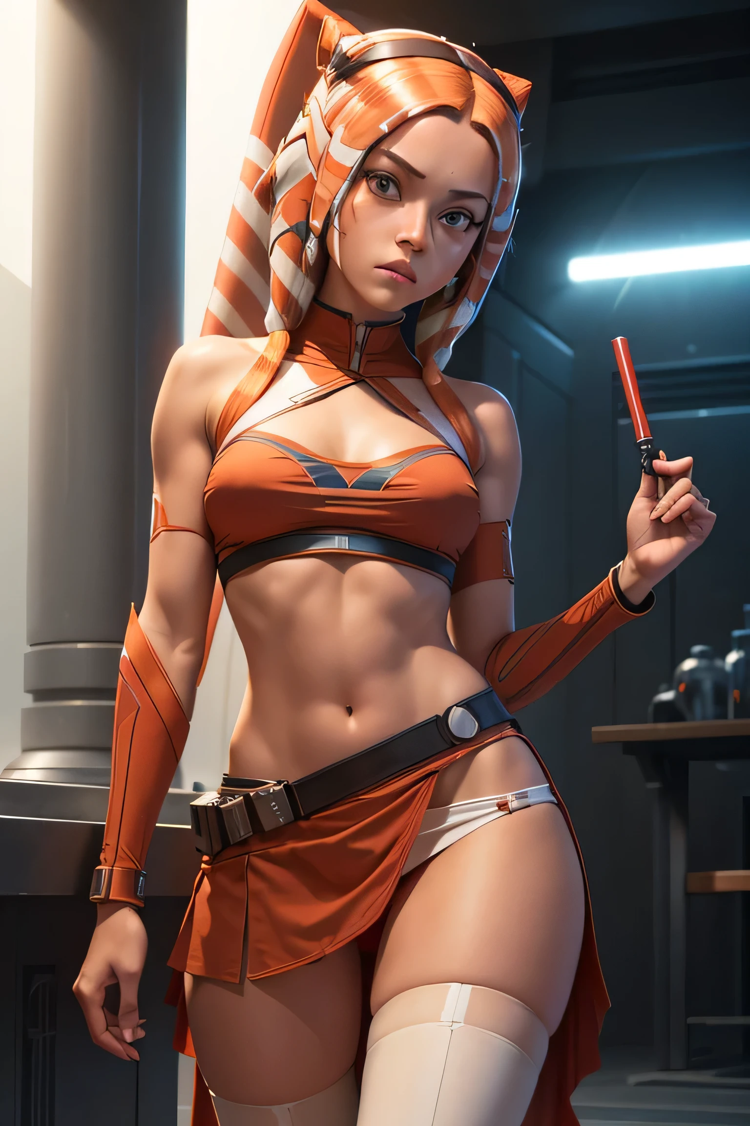 NUDE ahsoka tano, , portrait of ahsoka tano, RED DRESS , SEXY POSE , THICK NUDE SEXY, big ass mara jade skywalker, mara jade, turian, jaina solo, leeloo outfit, gordon freeman as a woman, dark blue segmented armor, style of starfinder, inspired by Eve Ryder, femshep