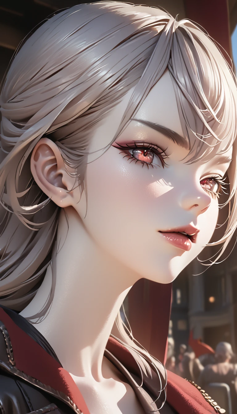 1girl, vampire, dark fantasy portrait, detailed face, beautiful detailed eyes, beautiful detailed lips, extremely detailed face, long eyelashes, pale skin, dark vampire bikini, (best quality,4k,8k,highres,masterpiece:1.2),ultra-detailed,(realistic,photorealistic,photo-realistic:1.37)