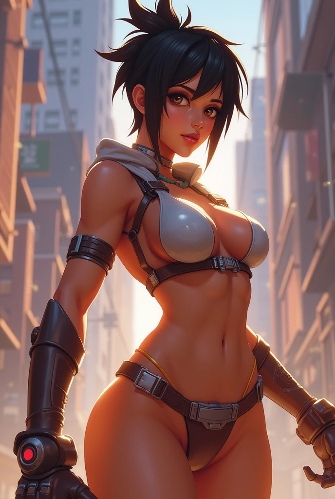 NSFW, 1girl, nu, corpo inteiro, Cyberpunk, mechnical, (master part: 1.4), (8k, Realistic, Foto RAW, best quality: 1.4), nu, sitting in the machine, pernas abertas, shape of the areola of the light nipple, beautiful breasts, menina japonesa, lindo rosto bonito, (cara real: 1.4), perfeito , Penteado bonito, Realistic blue eyes, belos olhos de detalhe, (pele real: 1.3), pele bonita, atraente, Ultra high resolution, ultra Realistic, Cinematic lighting, cabelos brancos coloridos, cabelos longos, ruins of the city, mundo futurista