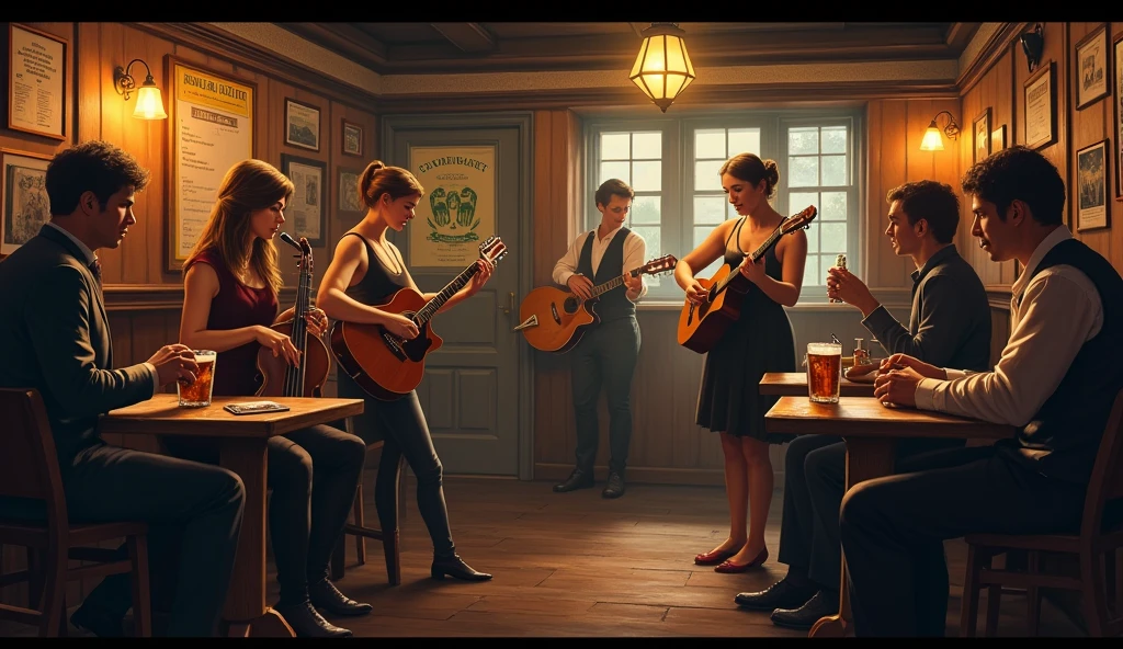 irish trad music session