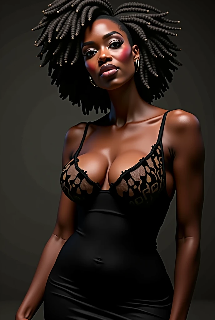a full body, beautiful young african american girl, full bust,beautiful tits, curvy hips, tight fitting clothes, good pussy, detailed facial features, beautiful eyes, lush lips, long eyelashes, photorealistic, 8k, high quality, hyper detailed, cinematic lighting, dramatic colors, elegant, high fashion, sensual, (best quality,4k,8k,highres,masterpiece:1.2),ultra-detailed,(realistic,photorealistic,photo-realistic:1.37)