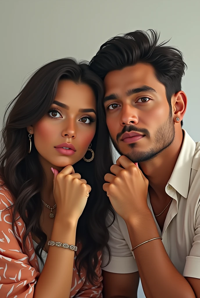 ( (8K:1.27), maximum quality, Obra de arte, super high resolution:1.2) Foto de um lindo casal (lindo:1.1)