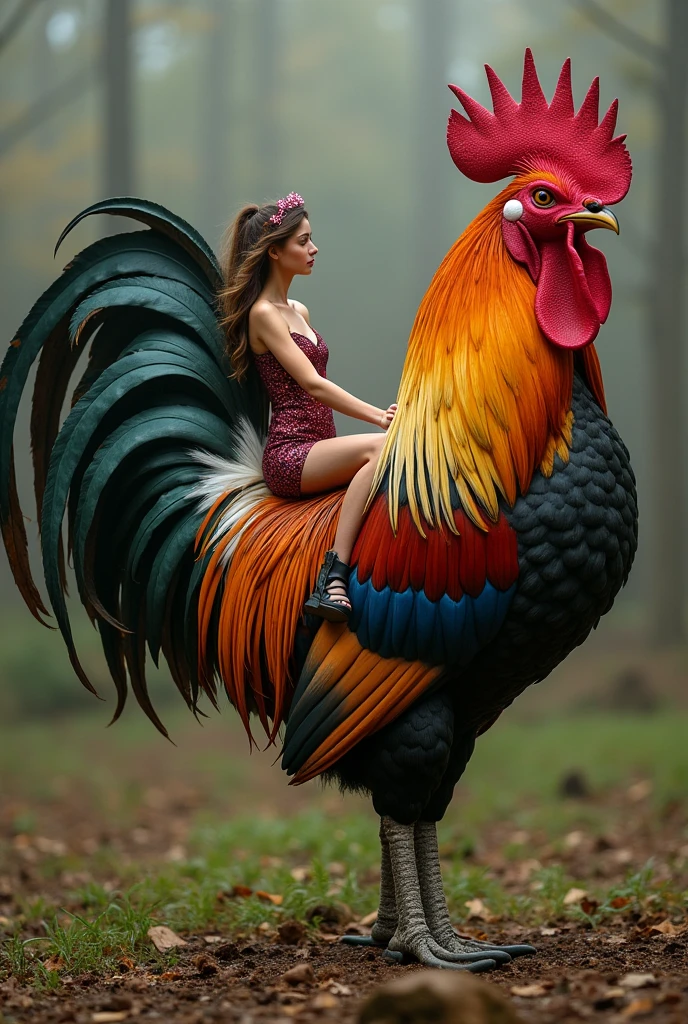 A beautiful girl with a big ass being penetrated by a medium-sized cock on all fours