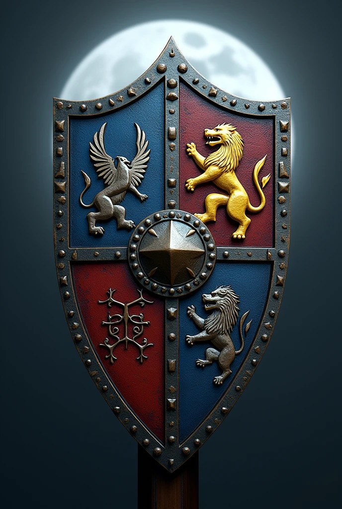 create a shield of westeros, moon auction