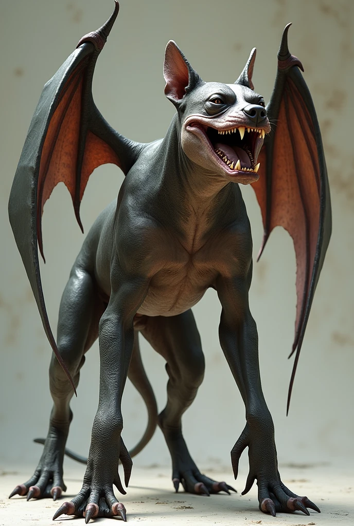 full body image, castle dungeon setting, night, solo,
BREAK, 20 years old, (anthro bat:1.3), woman, slightly chubby, ((white fur:1.2), realistic fur, fur over body, detailed fur texture:1.2), long black hair, flowing hairstyle, glowing red eyes, (winged_arms), large breasts, big nipples, open mouth, large vampire fangs, (blood flowing from mouth:1.2)