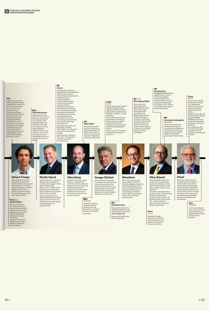 Timeline of Nursing Theorists in Spanish