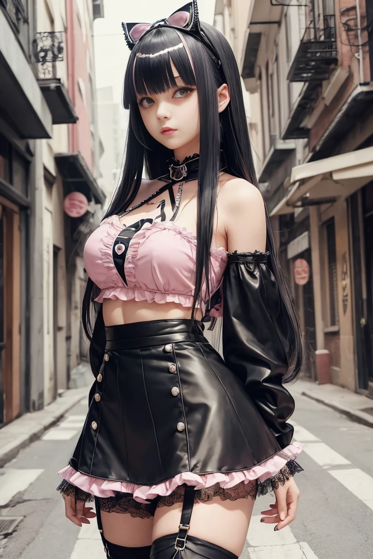 (best quality:1.6), (highres:1.4), (ultra detailed:1.4), 1girl, each girl wearing different fashion,