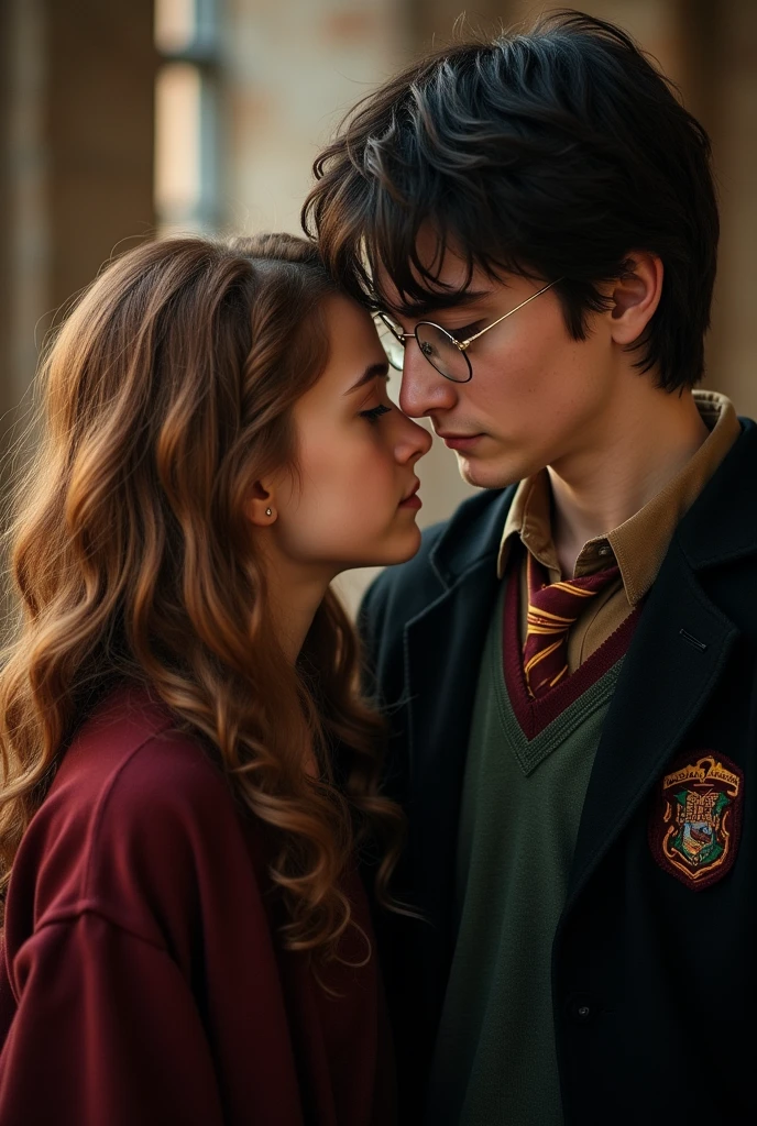 Harry x hermione kiss