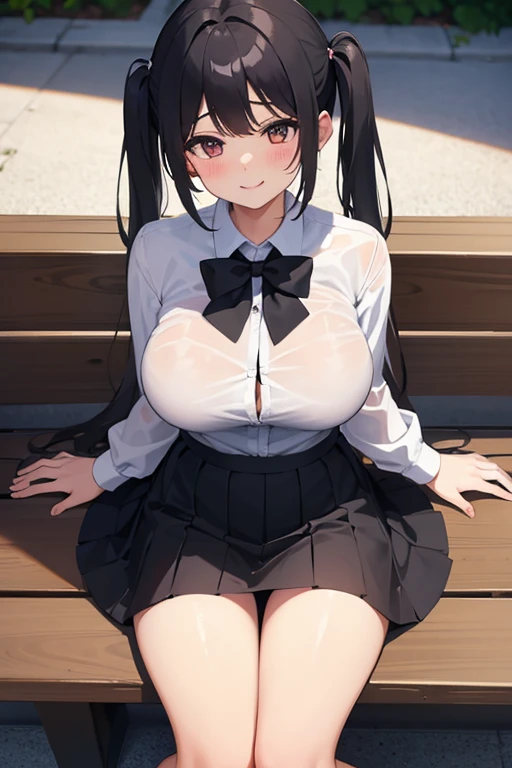 realistic anime art style,happy,(blushed),black long hair,gigantic breasts,(sweaty),(business suit),pencil skirt on stomach,(thick pubic hair),(hairy pussy),wet skin,(curvy woman and man having sex in park at night:1.2),on the ground,cowgirl position,squatting,vaginal penis,creampie,pov,open legs,bukkake on thighs