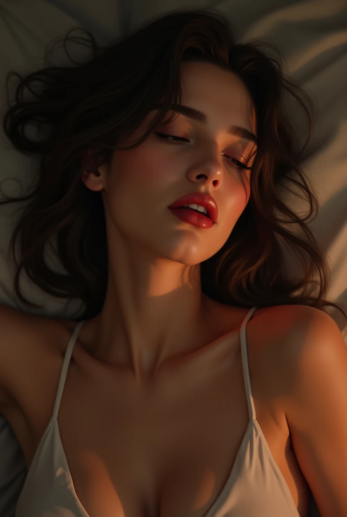 woman sucking