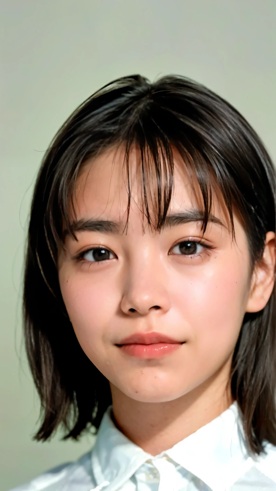 Cute Japanese Women Photos, smile:1.78, 20-year-old, Oil, One Length Hair＆Straight Hair Balm:1.55, (photo Realistic:1.4), (hyper Realistic:1.4), (Realistic:1.3), (Smoother lighting:1.05), (Improving the quality of cinema lighting:0.9), 32K, 1 person,20-year-oldの, Realistic lighting, Backlight, The light shines on your face, Ray Tracing, (Bright light:1.2), (Improvement of quality:1.4), (Highest quality Realistic textured skin:1.4), fine grain, Detailed face,(smile:0), (Emphasis on face close-up:1.3), (Enhances the beauty of skin texture:1.1),((Extremely precise and accurate anatomy:1.0)), (Enhances the beauty of skin texture:1.1), Clean and glowing skin, mesh, thin:1.2, (Realistic:1.3), Realisticなライティング, (Smoother lighting:1.05), 32K, One Japanese woman, fine grain, Detailed face, (Film Grain:1.1),(Accentuates body lines:1.1), High resolution, Natural look, Kind eyes, Improves hair quality, Delicate light and shadow, Transparent muscles, Graceful pose, Beautiful Eyes, Sharp details, Soft light reflection, Beautiful contours, Delicate skin tone, Fine hair texture,Cute Japanese Women Photos,