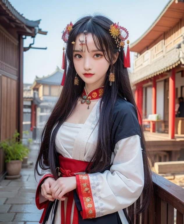 (8k, RAW Photos:1.2),Highest quality, Ultra-high resolution,Elevation,(Finely scattered splashes of color), (figure),(((1 girl))),(Long Hair),(rain:0.9),(hair ornaments:1.4),Next to the girl is an ancient palace,Chinese clothing,(I focus), Color ink painting,(Color splashes),colorful splashing,(((colorful))),(sketch:0.8), masterpiece,Highest quality, Beautifully drawn,very detailed,(Noise Reduction:0.6),[Splash Ink],((Ink Refraction)), (美しくdetailedな空),moon,very,detailed,(masterpiece, Highest quality, extremely detailed CG unity 8k wallpaper,masterpiece, Highest quality, verydetailedな),(Shining Licorice),