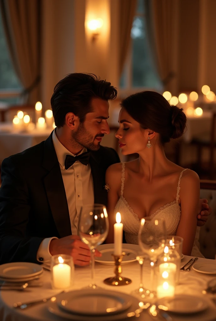 Generate an invitation to go out to dinner on the romantic night