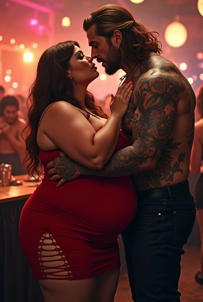 RAW, realistic photo of a national foundation,Masterpiece,top quality,fat man,Hug a man,wearing Speedo vermelho ou branco, praticando RAW, realistic photo of a national foundation,Masterpiece,top quality,fat man,Hug a man,stand up paddle. kisses and hugs , tatuagens pelo corpo inteiro. Bracelets on the wrist nordic cord on the neck. Sexo entre casal, sexo oral entre casal, PENETRATIVE SEX,