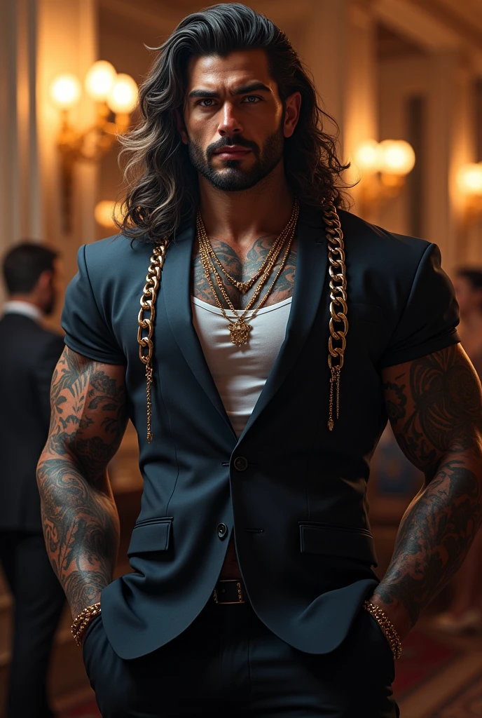 Apollo with beard hair hairstyle, (((muscular man))), (((invisible thongs))), showing off his bare, toned bodies in a (full body shot), Male body, Male human, Male model, Fantasy, Warm lighting, vivid detail, Full body shot, Full body portrait, Full body picture, Adventurer, short male hair, hairy chest, hairy legs, hairy arms, Fine details, simple background, realistic shading.
