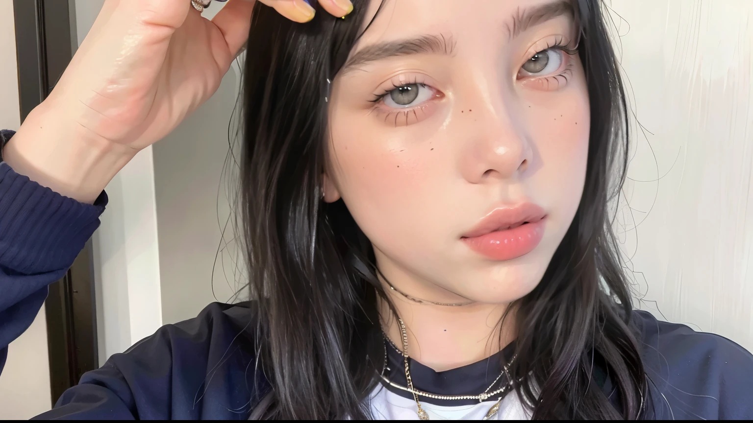 Billie Eilish HD, jennie blackpink, beautiful eyes, flawless eyes, Pretty lips, pretty arms