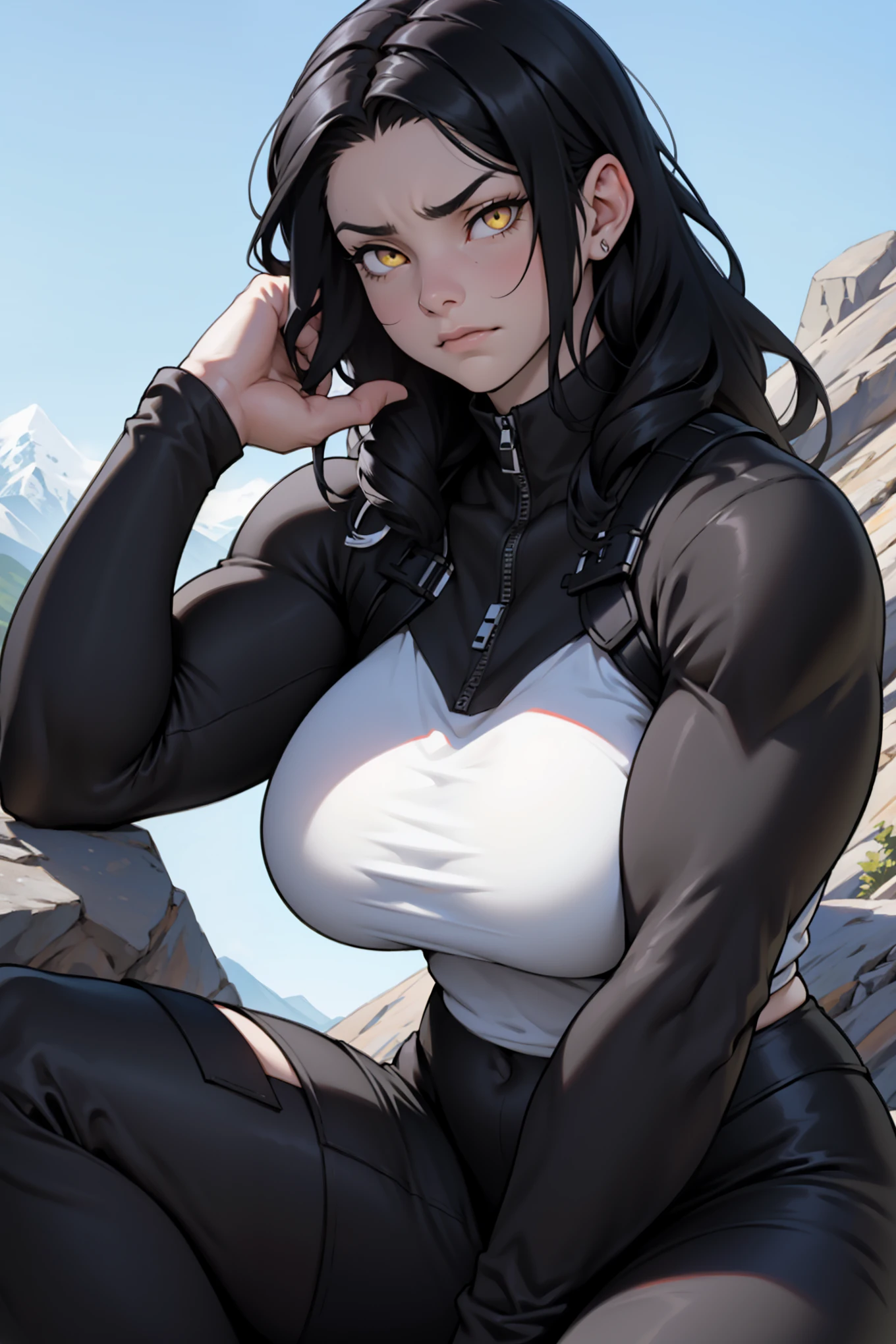 1 girl muscular pale skin black hair yellow eyes black bodysuit mountains rocks cliffs valleys thick huge breasts sad black bodysuit black bodysuit black bodysuit muscular muscular thick thick black black black black black black black black thick thick thick thick thick thick black black black black black black black black thick thick thick thick thick thick thick thick thick thick black black black black black black black black thick thick thick thick thick thick black black black black black black black black thick thick thick thick