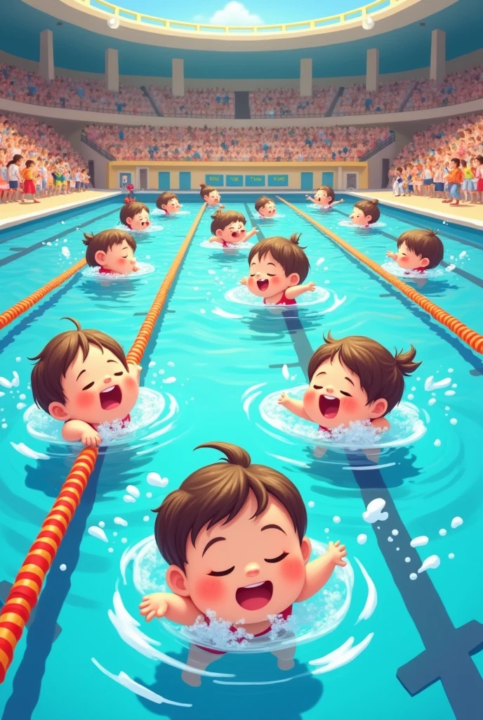 Boys swim
