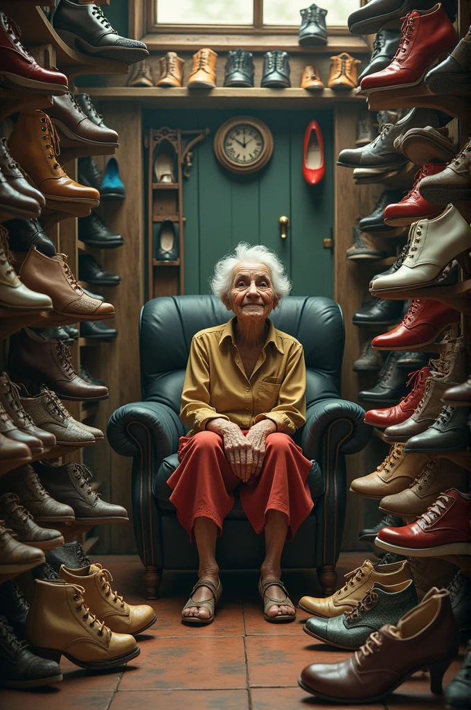 ((Detailed eyes)), mary jane shoes, full body in container, elder woman grandmother chained to a chair, white stockings, glasses, elder woman in container, elder face, elder alice in wonderland in container, happy, brunette, realistic hands, photorealistic, grandpawds, 4k UHD, dark vibes, hyper detailed, epic composition, octane render, sharp focus, high resolution isometric, (film grain:1.3), The light is sparkling, high quality photography, 3 point lighting, flash with softbox, 4k, HDR, smooth, sharp focus, high resolution, award winning photo, 80mm, f2.8, bokeh, (phgls, chained to a chair in container, bottle)
