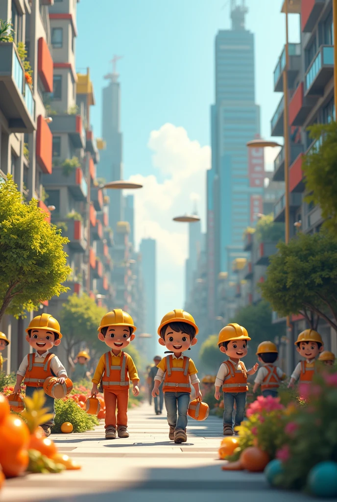 children with dreams of becoming an architect
