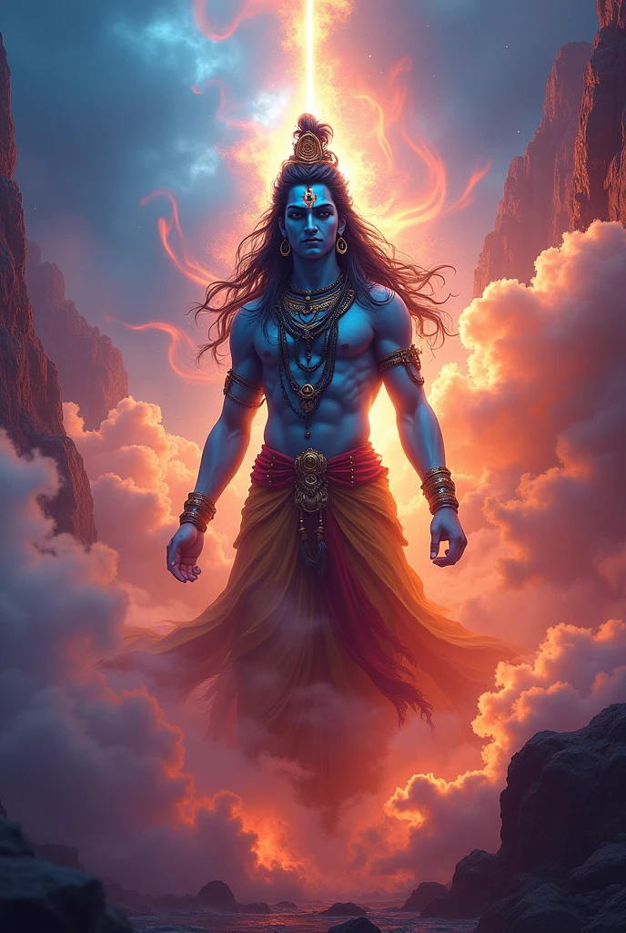 Lord Shiva: The Supreme Destroyer, the one who dances the cosmic dance of creation and destruction.