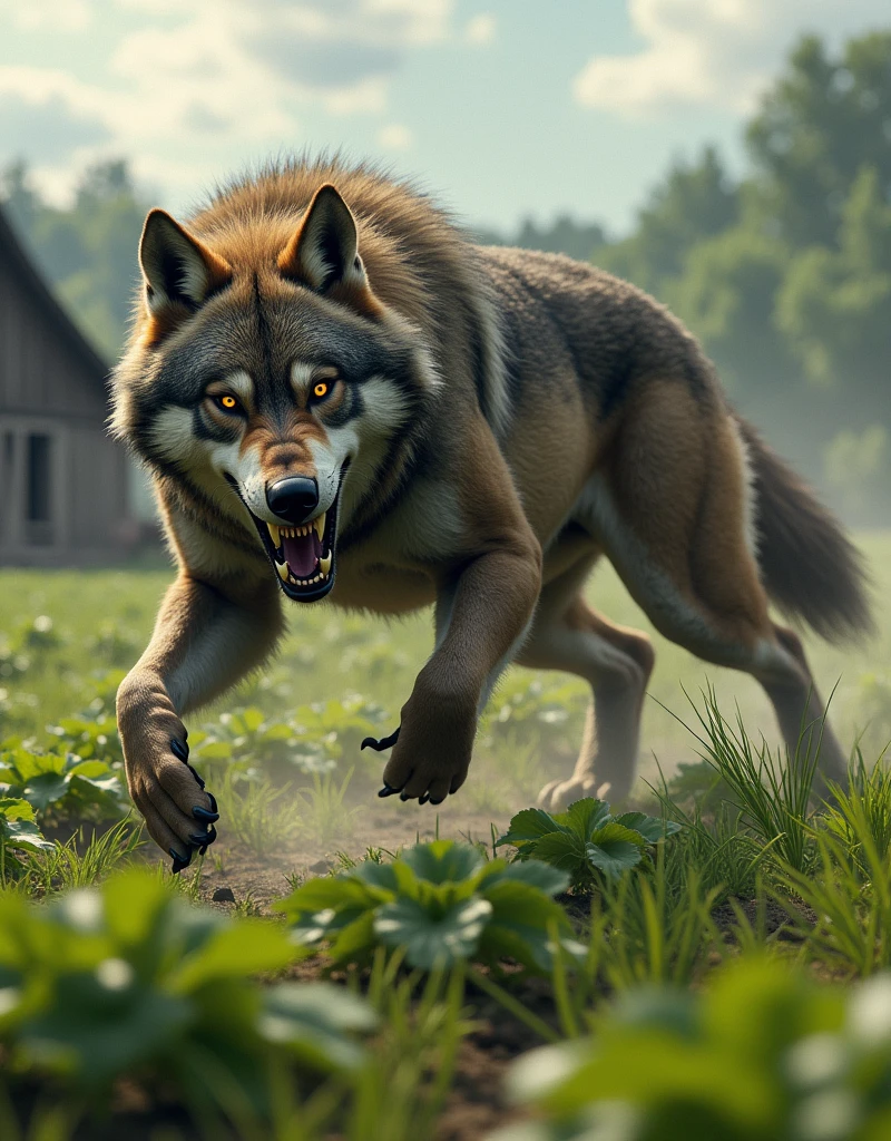 Skin walker comendo cachorro