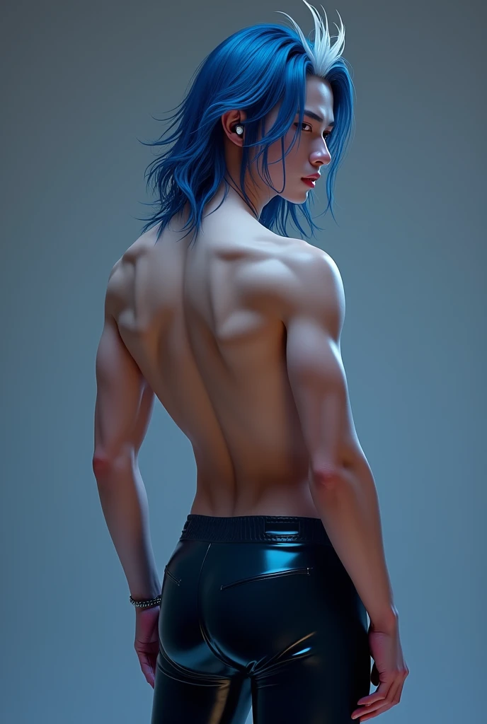 8K, Top Quality, Intricate Details, Ultra Detail, Ultra High Resolution, Masterpiece, close up shot, (full body: 1.1), Slender, Smile, (Makeup: 0.4), ,(( straight punch, boxing , punching, fighting stance)), (Fluffy blue Eyes: 1.21), (()), 1girl, solo, 1 girl, ((blue hair, bangs, long hair)), close up shot, , ((tall)), (((fit body))), (((slim face))), sharp face, (()) ,(detailed face), sharp face, small lips, ,(( straight punch, boxing , punching, fighting stance)),
((, )), , ((naked)), detailed face, detailed breast, , detail nipple ,, Narrow Waist, Skinny, tall , 190 cm tall, Muscular, Navel, Exposed Abdomen, Pointed Chest,, Beautiful girl with accentuated slender abs: 1.4, Six Pack Abs: 1.4, Perfect Body, detail legs, (( dark background)), black background,