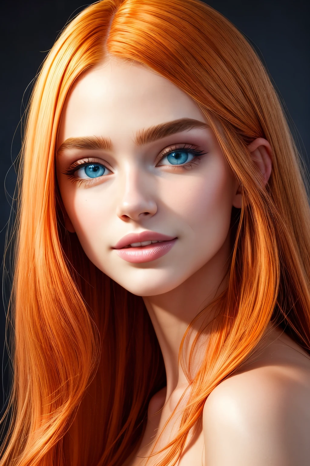 nsfw, masterpiece, ultra realistic, 8k, perfect face, cinematic lighting, flawless, professional artwork, cinematic bloom, beautiful face, 1woman, redhead hair, looking at viewer, beautiful eyes, detailed eyes, loose styled, lingerie, (fantasy illustration), enchanting gaze, captivating pose, otherworldly charm, mystical sky, (soft colors:0.9), (high-resolution:1.2), (perfect female body:1.2)