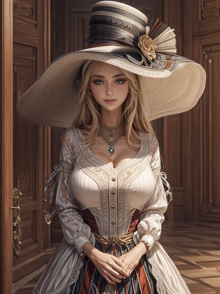 large detailed hat