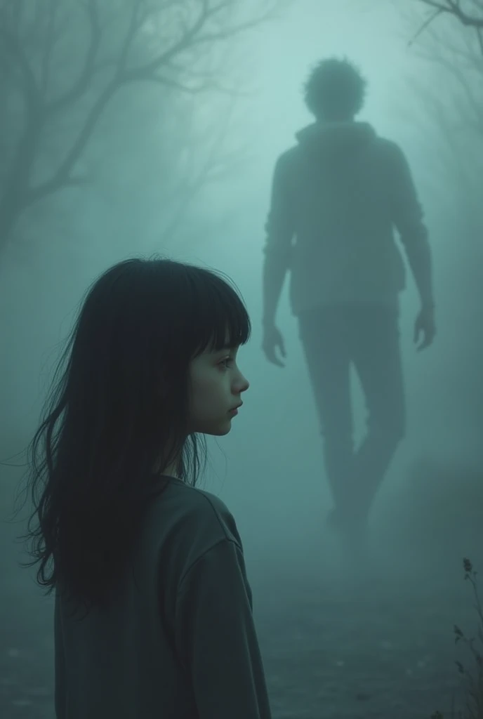 stalker, fullbody, Masterpiece, best quality, (highly detailed CG unity 8k wallpaper), (best quality), (best illustration), (best shadows), highly detailed((best quality)), ((masterpiece)), (detailed),masterpiece, best quality, fullbody, photorealistic, stunning innocent symmetry face, emotional, cute teenage girl in the distant, fullbody, stalking a girl throughout a forest,terrified, terrifying dark and creepy night,stalking in the distant, secluded