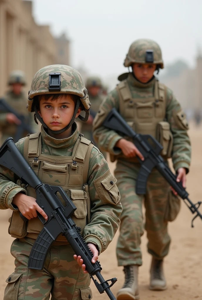 War and kids
