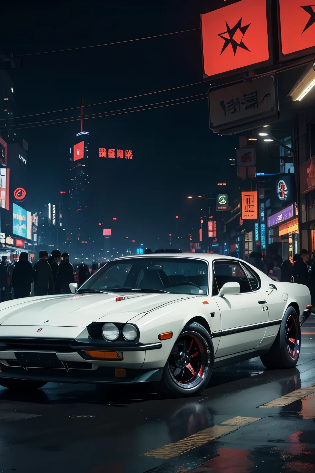 Practical, best quality,  Hyun,  Classic Cars, And since the, In modern times, Cyberpunk