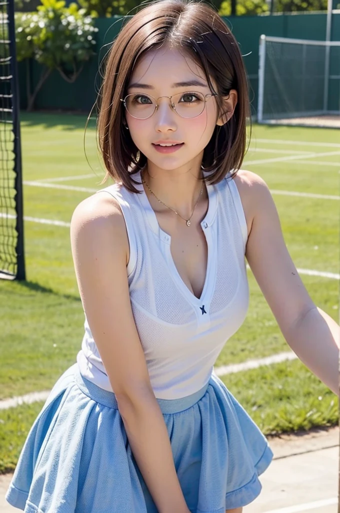 Majimix Real、(RAW photo:1.2)、(Photoreal:1.4)、Beautiful details and delicate facial beauty、((I can see your pants))、(panty shot)、earrings、Beautiful detail eyes with eyelashes、huge file size、Super detailed、High resolution、Transcendental beauty and top quality、masterpiece、(Japan Girls' High School Tennis Uniform、薄い色のpolo shirt)、very detailed expression、finely、highly detailed face、movie lighting、One 20-year-old girl、(((crying face、Down、Sobbing is leaking、With a slightly disgusted face、I want your face to turn red)))、positive、ダイナミックな磁器のDownで、(Panty shot:1.5)、(Tennis Pleated Skirt:1.5)、polo shirt、sexy upper eyes、(small white panties:1.5)、(low rise:1.5)、(black short hair:1.5)、(fit the body:1.5)、(slim legs:1.5)、(Side String Mini Panties:1.5)、(ウェットpolo shirt:1.5)、(No bra:1.5)、(NSFW:1.2)、(wide open crotch:1.2)、(wet panty:1.5)、Please lift up your shirt and show your chest..、lift up your skirt、(Skin color seen through panties:1.4)、(Wind)、(Skin color seen through panties:1.4)、(hip focus:1.3)、(Show hip line)、((Downから))、thin legs、big ass、natural skin、bob cut、evening、((大きな垂れDownがった胸)、big breasts、((covered pusy))、(covered nipples、big breasts輪、upturned nipples、pointed nipples、pink nipples、pink areola)、((thin arms、big breasts))、thighs exposed、exposed shoulders、(NSFW:1.5)、belly button、((hotel room、full body shot、standing posture、barefoot、expose your legs、spread your legs a little、つま先から頭までのfull body shot))、