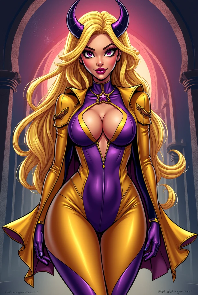Honey Gold, masterpiece, leotard, full body shot, cleavage, gorgeous woman, clone, tight clothes, sleek futuristic outfit