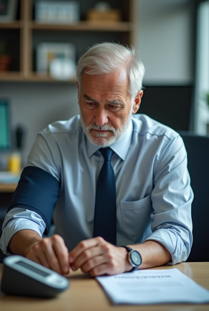 Old man and investor
