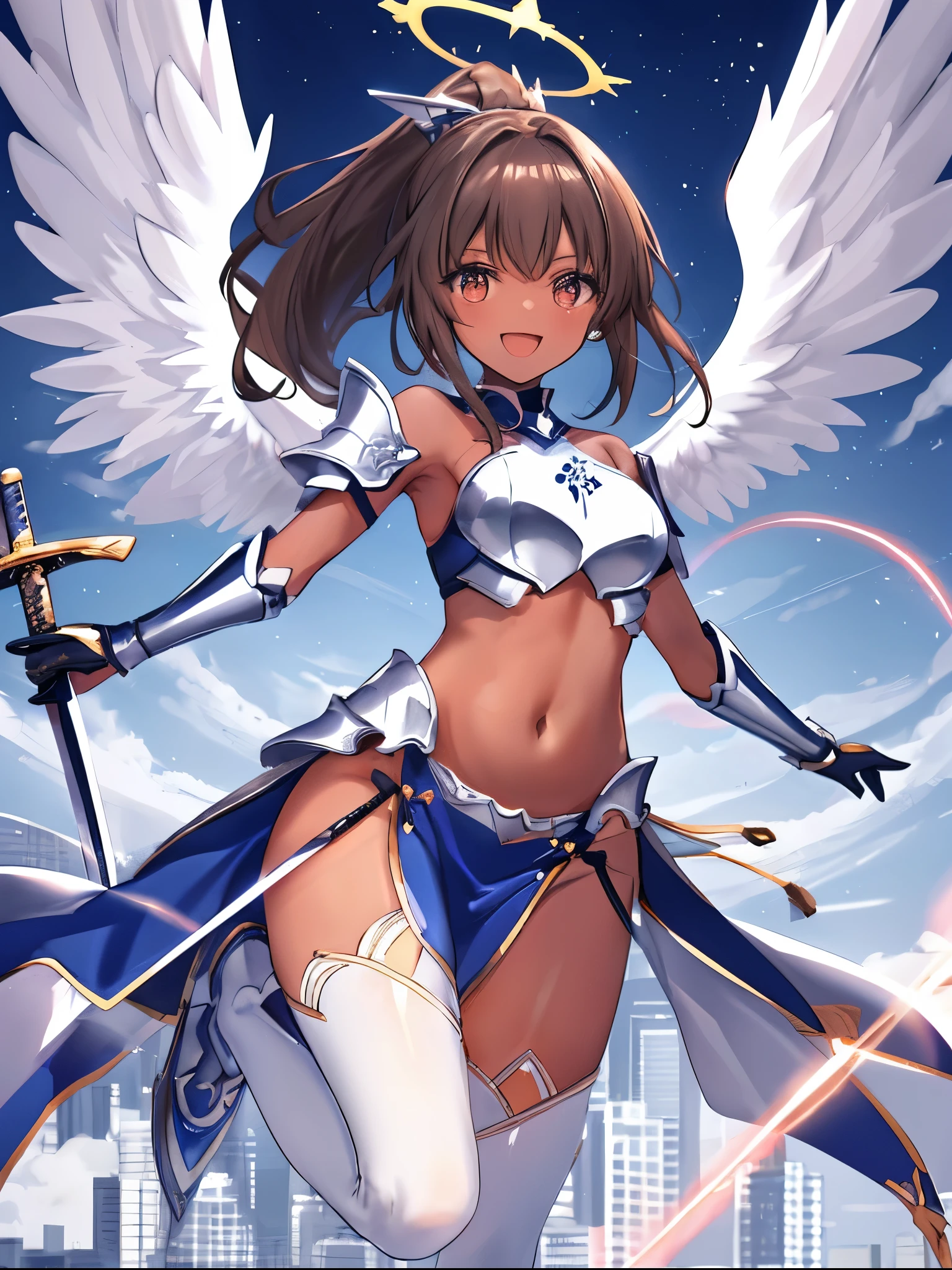 anime girl with angel wings and a big ass, angelic wings on her back, super wide angel, wide angel, ecchi, anime goddess, ecchi anime style, wing, commission for high resolution, | fine detail anime, ahegao, angel girl, anime barbie in white stockings
